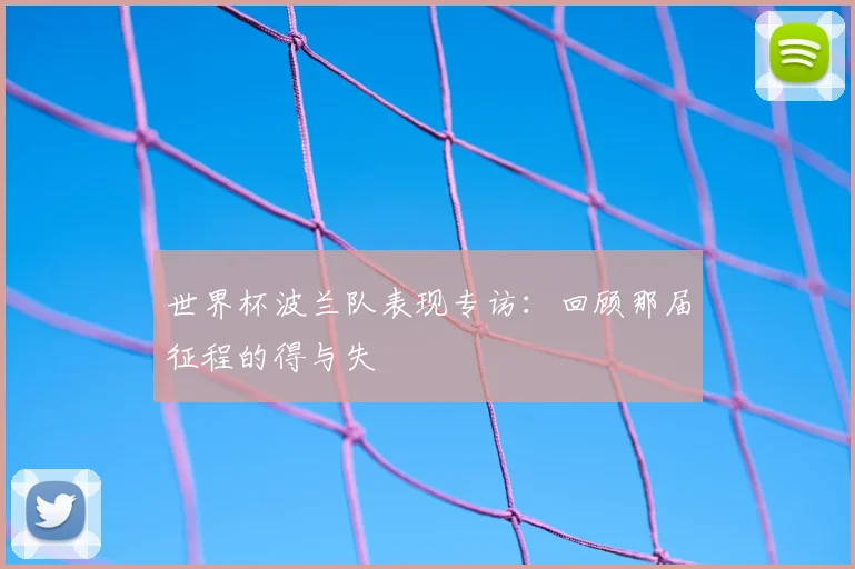 世界杯波兰队表现专访：回顾那届征程的得与失